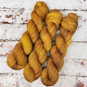 Superwash BFL Nylon Ultimate Sock Yarn, 100g/3.5oz, Sunflower