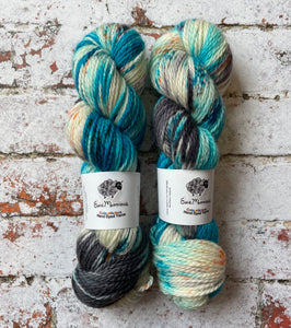 Superwash Bluefaced Leicester Aran/Worsted Yarn Wool, 100g/3.5oz, Tundra