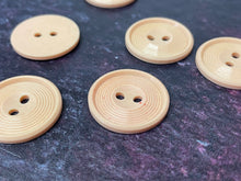 Load image into Gallery viewer, Vintage French Peach Buttons, 17mm
