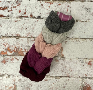 Kinross 4 Ply Mini Skein Hanks, 5x20g