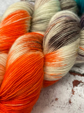 Load image into Gallery viewer, Superwash Bluefaced Leicester Single Ply Fingering Yarn, 100g/3.5oz, Just Dunk Me
