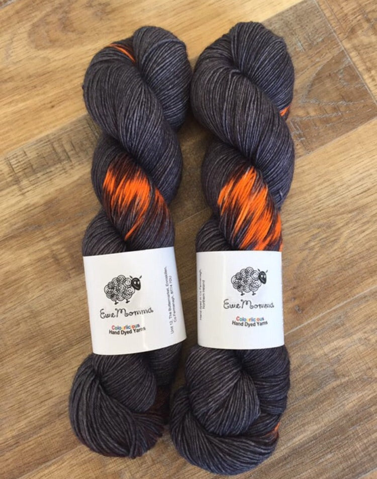 Superwash Bluefaced Leicester Nylon Ultimate Sock Yarn, 100g/3.5oz, Mr Magoo