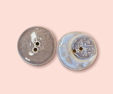 Load image into Gallery viewer, Celtic Knot Ceramic Buttons, 33mm
