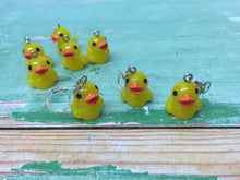 Load image into Gallery viewer, Rubber Duck Progress Keeper Stitch Marker
