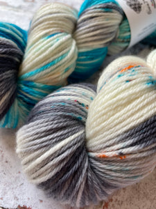 Superwash Merino DK/Light Worsted Yarn Wool, 100g/3.5oz, Tundra