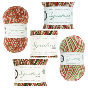 WYS Signature 4ply - Christmas