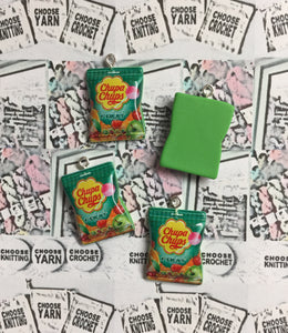 Chupa Chups Candy Charm Progress Keeper Stitch Marker