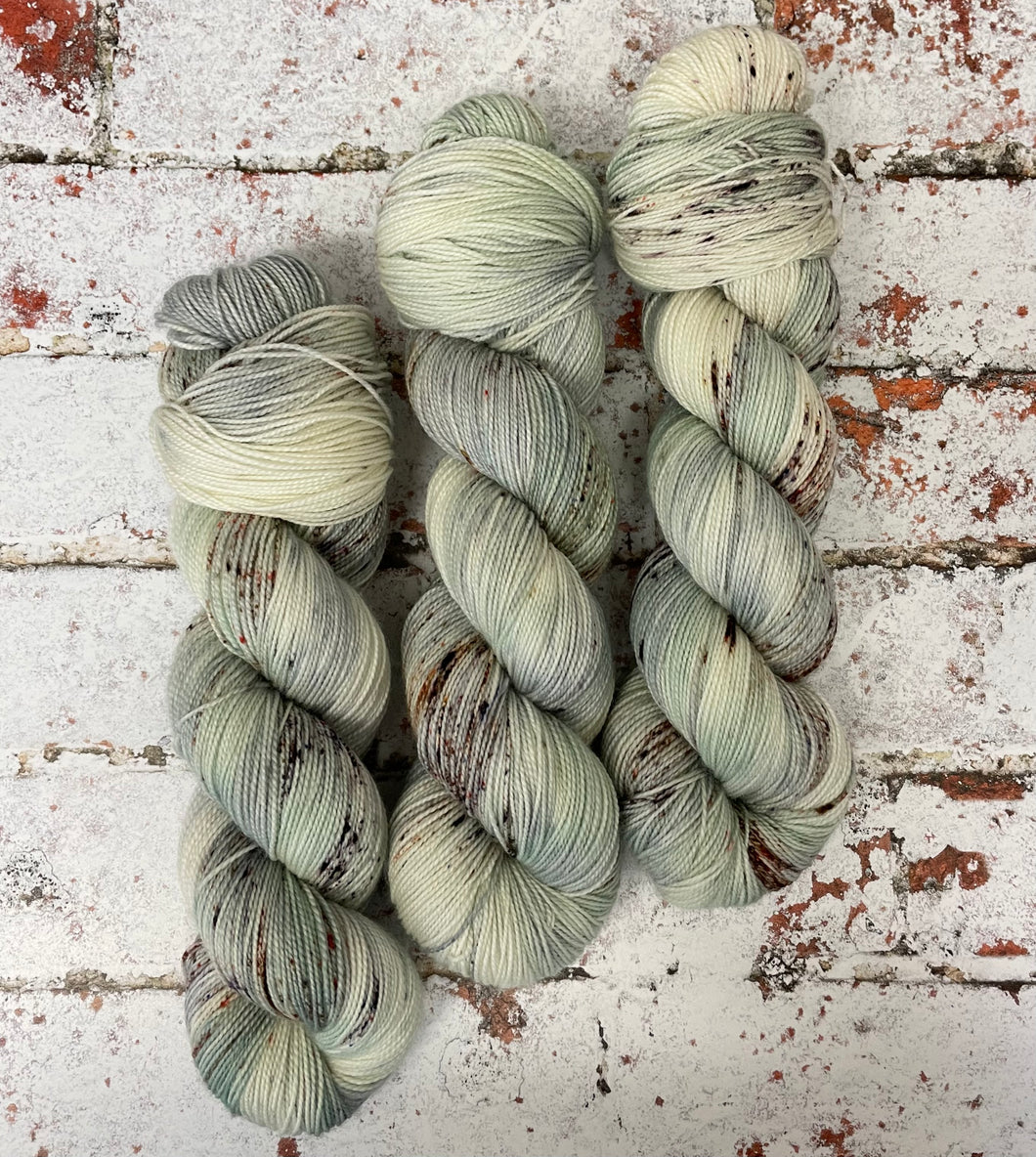 Superwash Merino Nylon Titanium Sock Yarn, 100g/3.5oz, The Brave Man