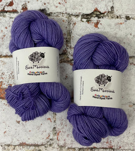 Superwash Merino Nylon Titanium Sock Yarn, 50g, Violet