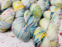 Load image into Gallery viewer, Superwash Merino Nylon Titanium Sock Yarn, 100g/3.5oz, Word Salad
