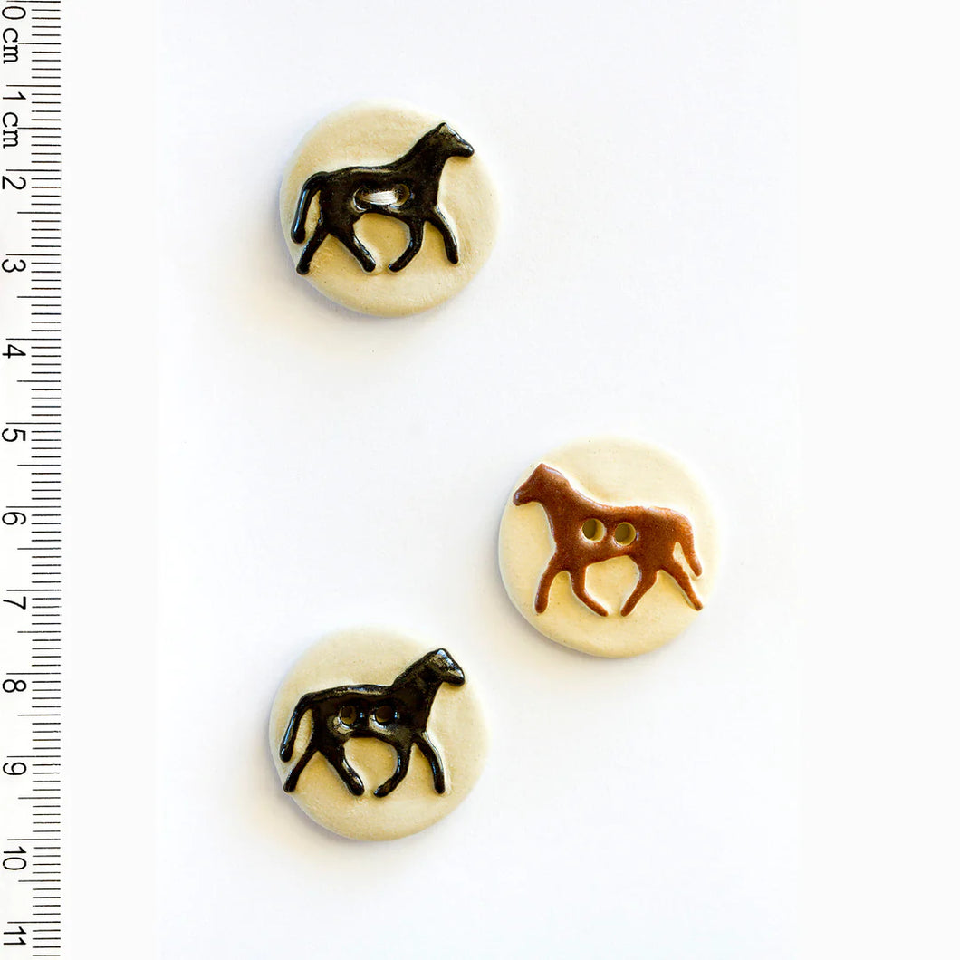 Horses Button set