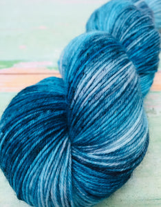 Superwash Bluefaced Leicester Nylon Ultimate Sock Yarn, 100g/3.5oz, Ship of Fools