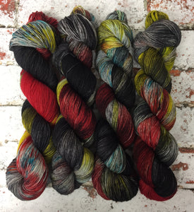 Superwash BFL Nylon Ultimate Sock Yarn, 100g/3.5oz, Be Kind