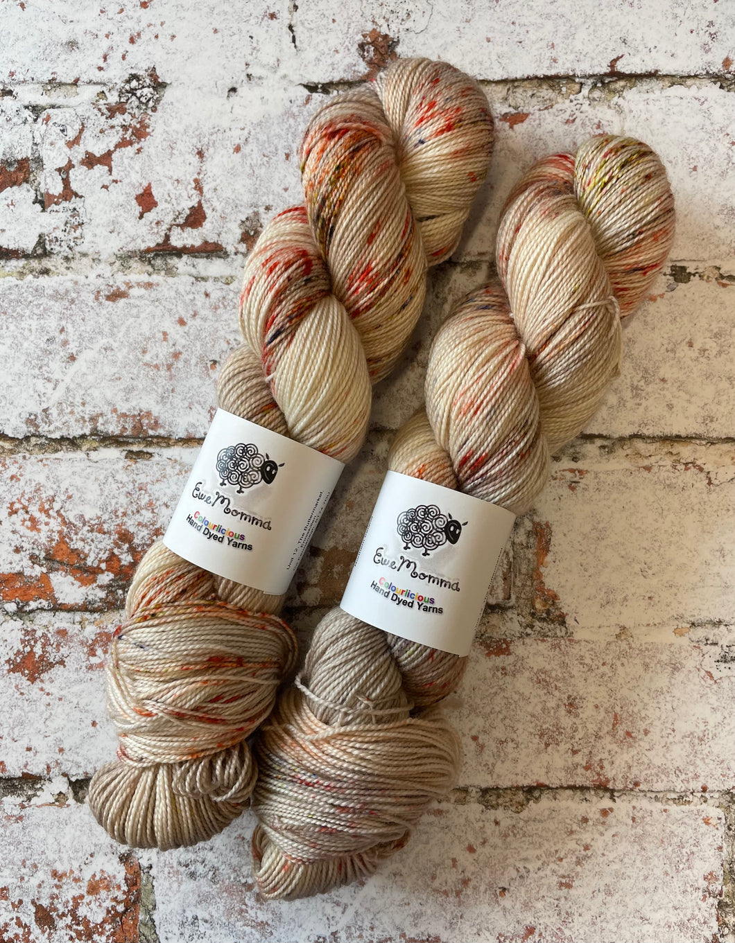 Superwash Merino Nylon Titanium Sock Yarn, 100g/3.5oz, OOAK