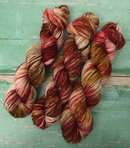 Superwash Merino DK/Light Worsted Yarn Wool, 100g/3.5oz, Piano Wire