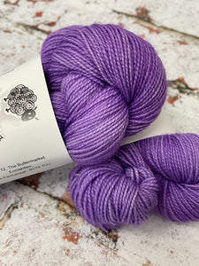 Superwash Merino Nylon Titanium Sock Yarn, 50g, Lilac