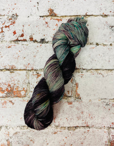 Superwash BFL Nylon Ultimate Sock Yarn, 100g/3.5oz, One of a Kind