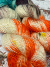 Load image into Gallery viewer, Superwash Bluefaced Leicester Single Ply Fingering Yarn, 100g/3.5oz, Just Dunk Me
