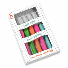 Load image into Gallery viewer, Pony Polka Dot Easy Grip Crochet Hook Set
