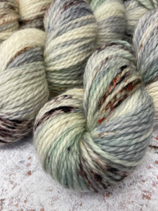 Superwash Bluefaced Leicester Aran/Worsted Yarn Wool, 100g/3.5oz, A Brave Man