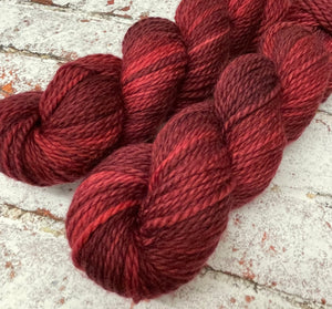 Superwash Bluefaced Leicester Aran/Worsted Yarn Wool, 100g/3.5oz, Judas