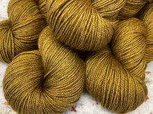 Load image into Gallery viewer, Yak 4 Ply Fingering Yarn, 100g/3.5oz, Gold Rush
