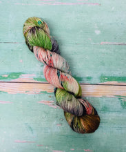 Load image into Gallery viewer, Superwash Merino Single Ply Fingering Yarn, 100g/3.5oz, That’s Gossip
