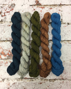 View from Cuilcagh Minis Sock Set, Merino/Nylon, 100g