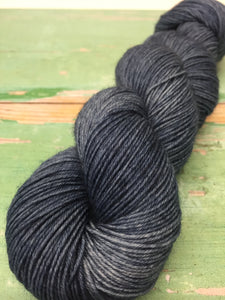 Superwash BFL Nylon Ultimate Sock Yarn, 100g/3.5oz, Blue Collar