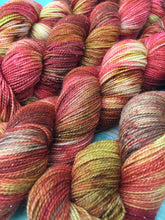 Load image into Gallery viewer, Superwash Silver Sparkle Sock Yarn, 100g/3.5oz, Piano Wire
