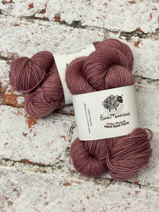 Superwash Merino Nylon Titanium Sock Yarn, 50g, Rosebud