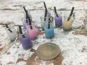 Bubble Tea Charm Progress Keeper Stitch Marker
